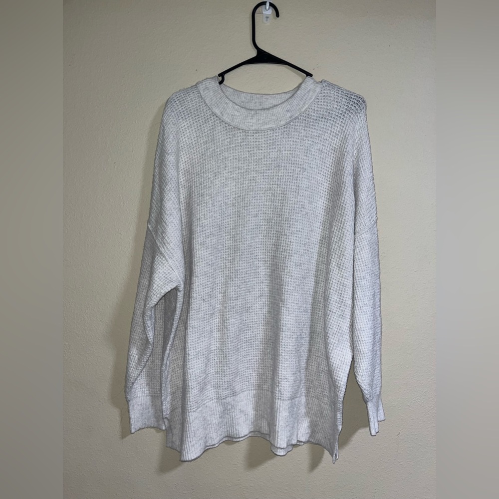Aerie Super Soft Oversized Waffle Knit Sweater ❄️